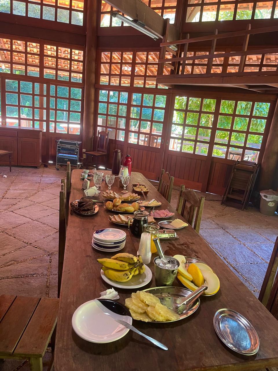 Mesa de café da manhã